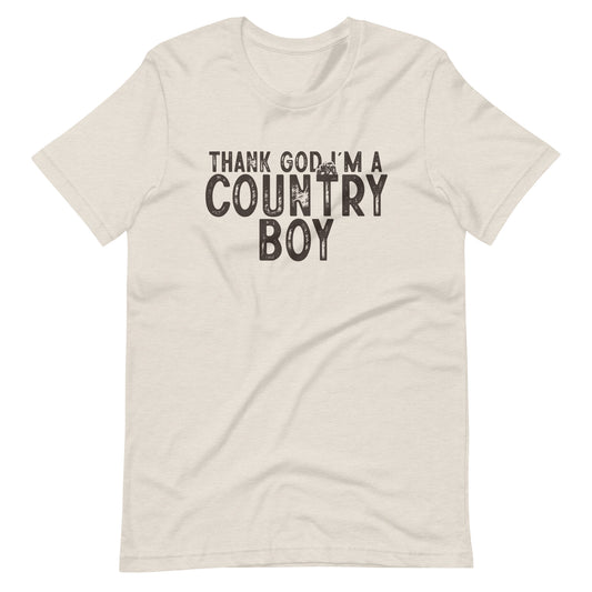 Thank God I'm A Country Boy Tee