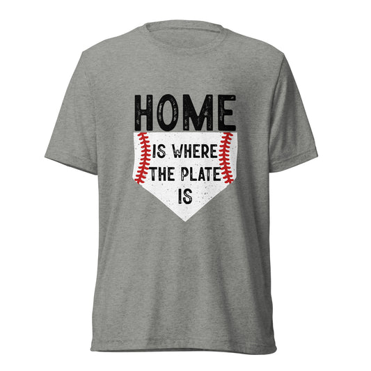 Home Is Where The Plate Is Tee (Baseball)