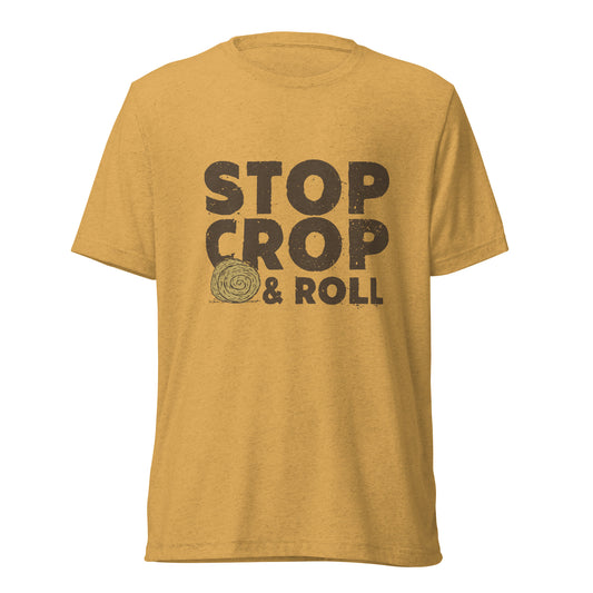 Stop Crop And Roll Tee