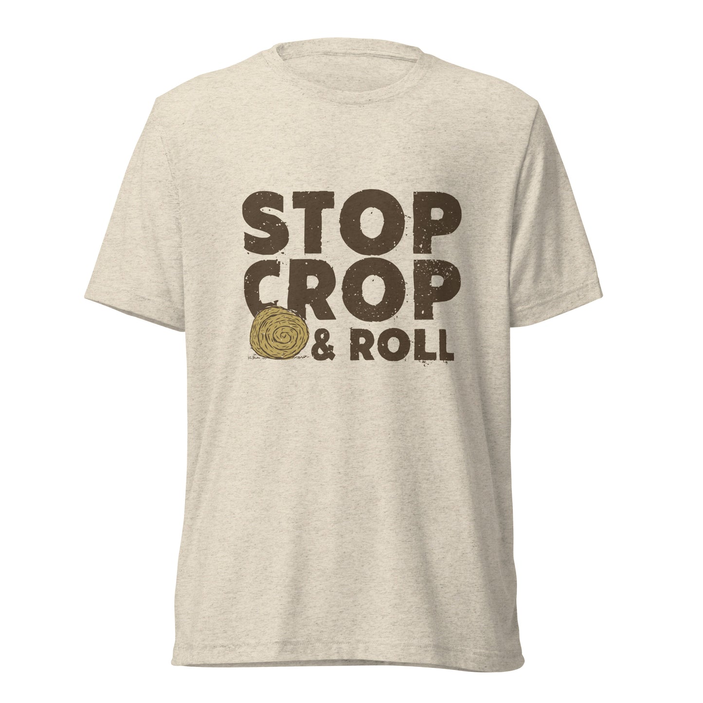 Stop Crop And Roll Tee